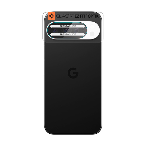 2x Spigen OPTIK.TR "EZ FIT", Szkło Hartowane na Aparat do Google Pixel 10 Pro XL, Crystal Clear