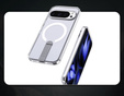 Etui Fusion Hybrid do Google Pixel 10 Pro XL, do MagSafe, z podstawką, przezroczyste