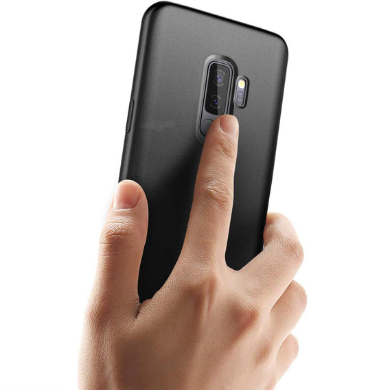 Etui do Samsung Galaxy S9+ Plus, Suritch Full Body, czarne