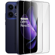 2x Szkło Hartowane ERBORD 9H Hard Glass do Oppo Reno 13 – codzienna ochrona w eleganckim wydaniu