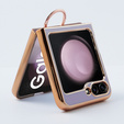 Etui do Samsung Galaxy Z Flip 5 5G, Electro Ring, fioletowe