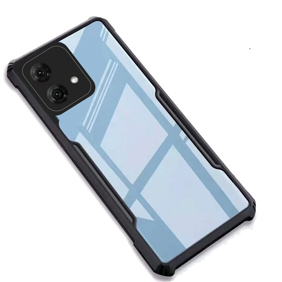 Etui do Motorola Moto G84, AntiDrop Hybrid, czarne