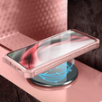 Etui pancerne do Samsung Galaxy S21 Ultra, Dexnor Full Body, różowe rose gold