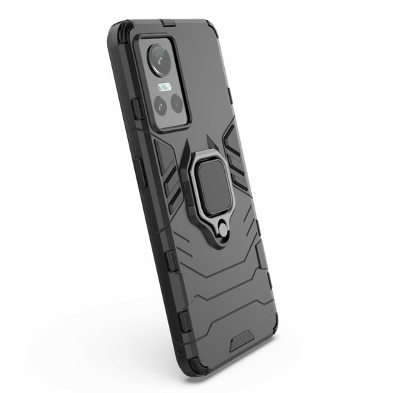 Etui do Realme GT Neo 3, Kickstand Ring, czarne