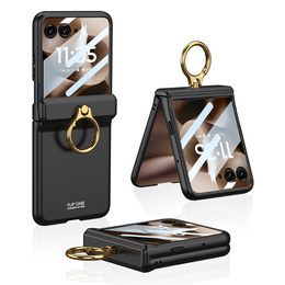 Etui z podstawką i ochroną zawiasu do Motorola Razr 60 Ultra 5G