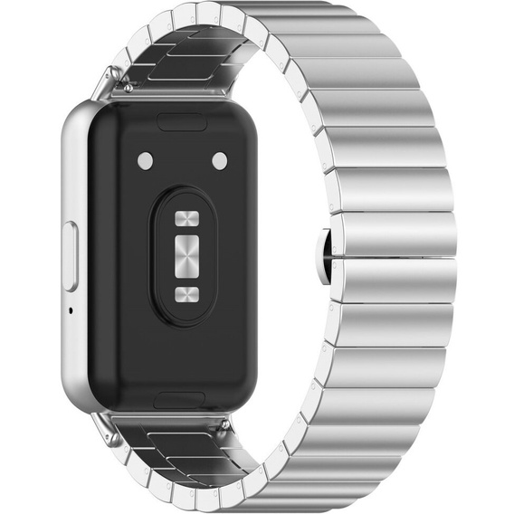 Bransoleta Stalowa do Samsung Galaxy Fit 3, Srebrna