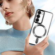 Etui do Samsung Galaxy S23 Plus, Electro MagSafe, czarne + Szkło na ekran