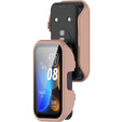 2w1 Etui + Szkło Hartowane do Huawei Band 8 / Huawei Band 9 / Huawei Band 10, Różowe