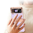 Etui do Samsung Galaxy Z Flip 4 5G, ElectroLeather, fioletowe