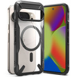 Etui Ringke do Google Pixel 10 / 10 Pro, Fusion X MagSafe, Przezroczyste / Czarne