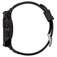 Pasek z etui Spigen do Apple Watch 4/5/6/7/8/9/SE 44/45mm, Rugged Armor Pro, Czarny