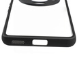 Etui do Honor Magic 6 Lite 5G, Fusion Hybrid, z ochroną aparatu, przezroczyste / czarne