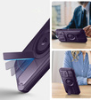 Dexnor Magnet Case – etui do iPhone 14 Pro z osłoną aparatu i podstawką - fioletowe