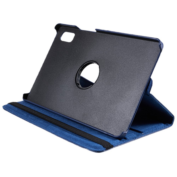 Etui do Lenovo Tab M9 TB-310FU, Obrotowe 360, granatowe