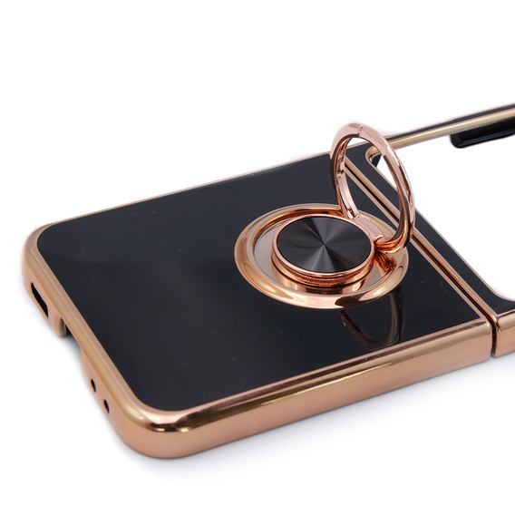 Etui do Samsung Galaxy Z Flip 5 5G, Electro Ring, czarne