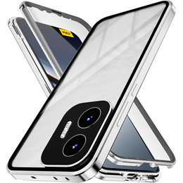 Etui Magnetic Dual Glass do Xiaomi Poco F7 5G