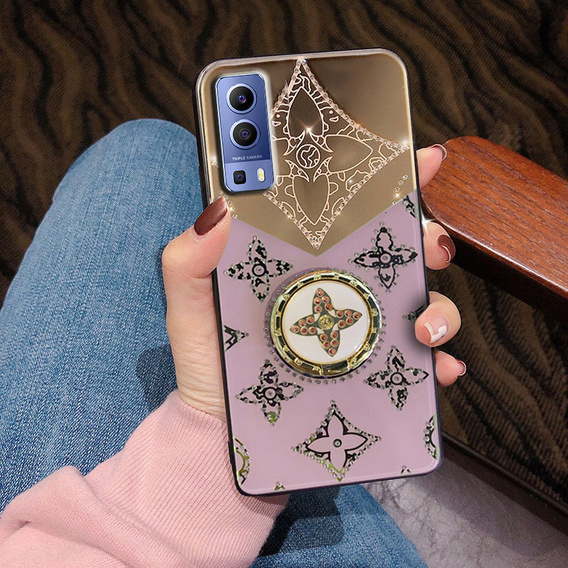 Etui Fashion do Vivo Y52 5G / Y72 5G, fioletowe