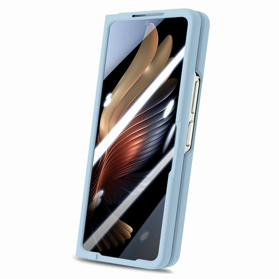 Etui do Samsung Galaxy Z Fold6 5G, z rączką, niebieskie