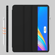 Etui do iPad Pro 12.9" 2022/2021/2020 (6/5/4 gen.), Smart Pencil, z miejscem na rysik, czarne