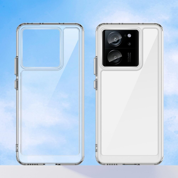 Etui do Xiaomi 13T / 13T Pro, Fusion Hybrid, przezroczyste