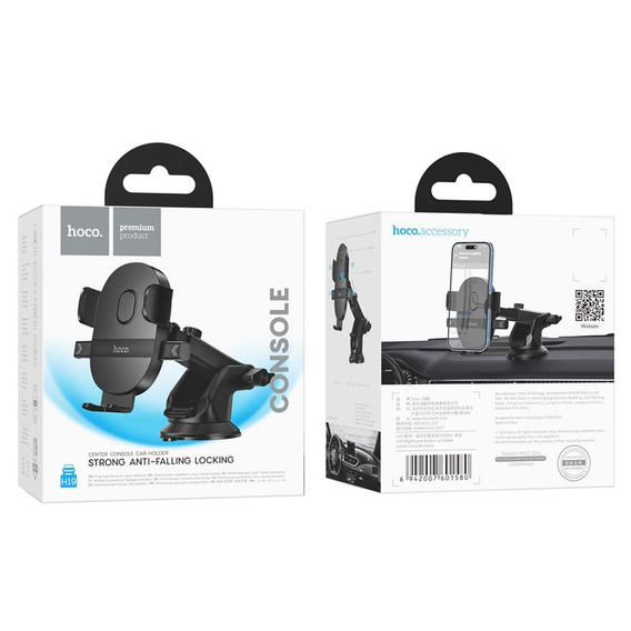 Uchwyt samochodowy Hoco H19 z przyssawką do szyby / deski