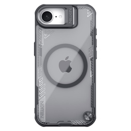 Etui do iPhone 16e, pancerne Nillkin, Icelade Prop, do Magsafe, czarne