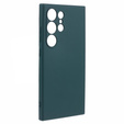 Etui do Samsung Galaxy S24 Ultra, Silicone Lite, zielone