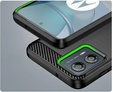 Etui do Motorola Moto E14, Carbon, czarne