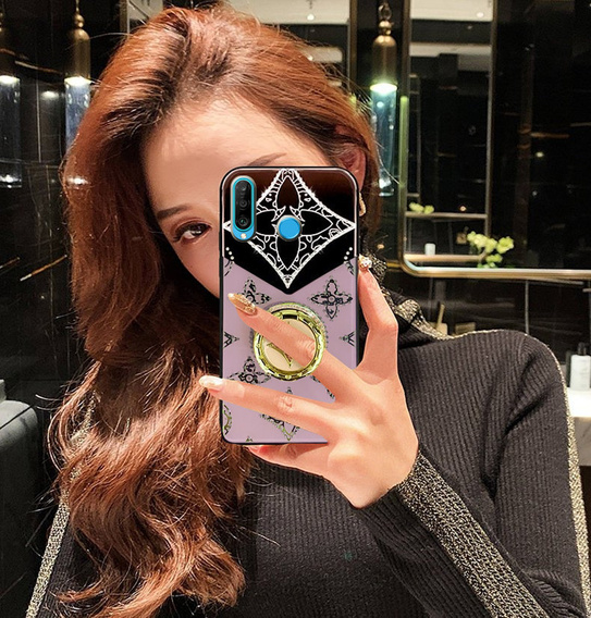Etui Fashion do Huawei P30 Lite, fioletowe