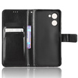 Etui z klapką do Realme C33, Crazy Horse Wallet, czarne