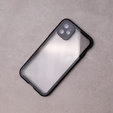 Etui do iPhone 11, Magnetic Dual Glass, czarne