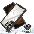 Etui do Samsung Galaxy S24 Ultra, Shockproof, z folią, czarne
