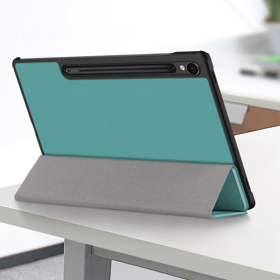 Etui do Samsung Galaxy Tab S9, Smartcase z miejscem na rysik, zielone