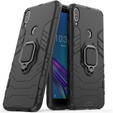 Etui do Asus ZenFone Max Pro M1 ZB602KL, Kickstand Ring, czarne