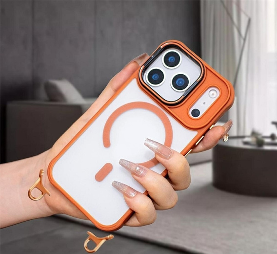 Etui z podstawką i odpinaną smyczą, do MagSafe do iPhone 17 Pro