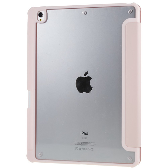 Etui do iPad 10.2" 2021/2020/2019 (9/8/7 gen.), Smartcase Hybrid, z miejscem na rysik, różowe