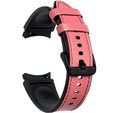 Pasek Skórzany do Samsung Galaxy Watch 4/5/6 40/42/43/44/45/46/47mm, Różowy
