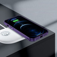 Etui do iPhone 12 Pro Max, ERBORD Impact Guard, ciemnofioletowe