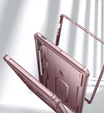 Etui pancerne do Galaxy Tab S9 FE+ Plus 12.4, Dexnor Full Body, różowe