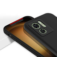 Etui do Motorola Edge 40 5G, Silicone Lite, czarne