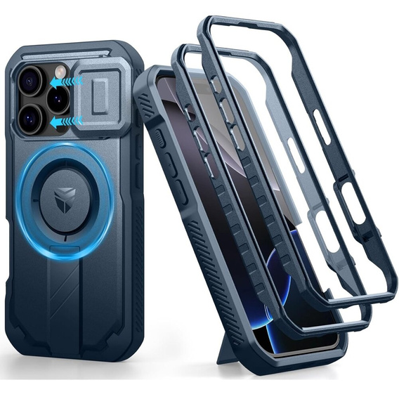 Etui pancerne Dexnor CamProtect z MagSafe do iPhone 16 Pro
