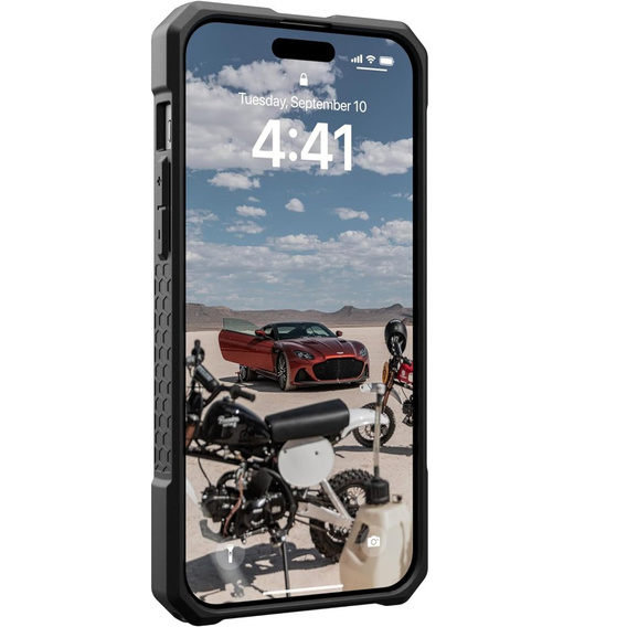 Etui Urban Armor Gear do iPhone 15 Plus, Monarch Pro Kevlar MagSafe, czarne