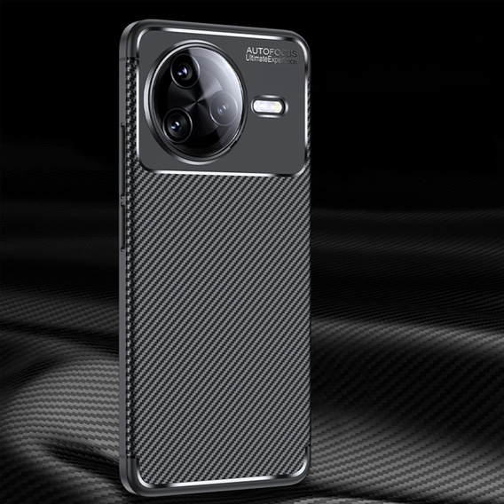 Etui do Xiaomi Poco F7 Pro, Carbon, czarne