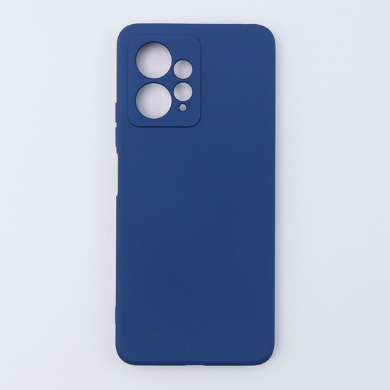 Etui do Xiaomi Redmi Note 12 4G, Silicone Lite, granatowe