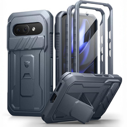 Etui Dexnor Kickstand do Google Pixel 9a – pancerne, z podstawką, niebieskie