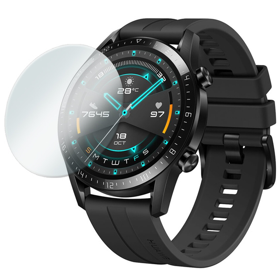 2x Szkło Hartowane ERBORD do Huawei Watch GT 2 46mm, Szybka