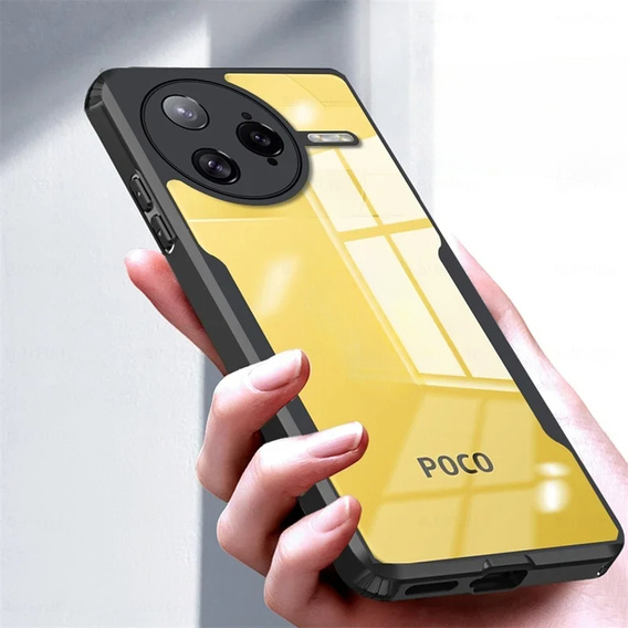 Etui do Xiaomi Poco F7 Ultra, AntiDrop Hybrid, czarne