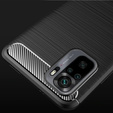Etui do Xiaomi Redmi Note 10 / 10S, Karbon, czarne