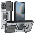 Etui KickStand Camera Lens do Xiaomi Poco F6 Pro, szare