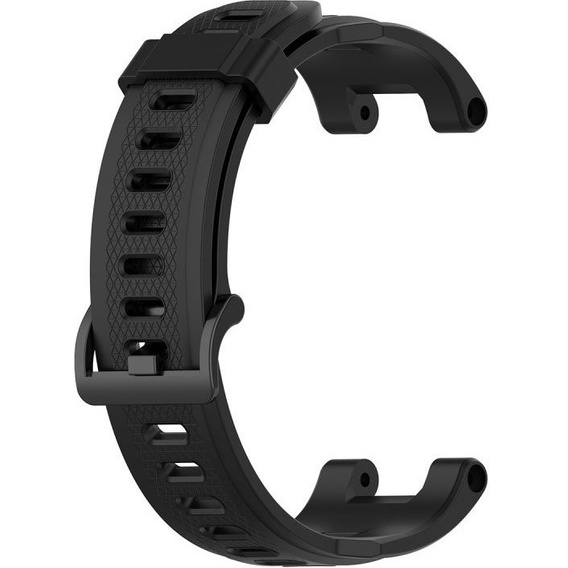 Pasek Silikonowy do Amazfit T-Rex/T-Rex PRO, Czarny
